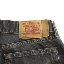 リーバイス Levi's W502 01年製 フィリピン製 パンツ ジーンズ デニム 31 グレー メンズ_画像3