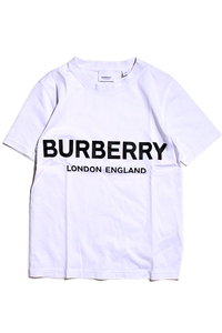 BURBERRY LONDON バーバリー ロンドン SIZE:XXS ロゴ 半袖Tシャツ WHITE ホワイト 8008894 /●☆ レディース