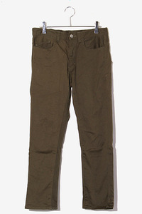 Name. ネーム STRETCH SKINNY PANTS ストレッチ スキニーパンツ ジップフライ テーパードパンツ 1 KHAKI カーキ NMPT-21AW-002 /◆ メンズ