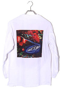 21AW CHALLENGER チャレンジャー SIZE:M L/S PUDDLE TEE プリント 長袖Tシャツ WHITE ホワイト CLG-TS 021-033 /◆ メンズ