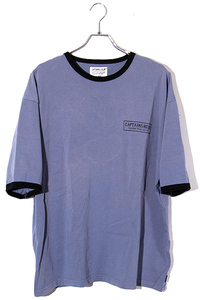 CAPTAINS HELM キャプテンズヘルム SIZE:XL CH CAL RINGER TEE ロゴ 半袖Tシャツ Slate スレート /◆ メンズ