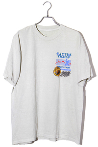 CACTUS JACK カクタスジャック トラヴィススコット SIZE:L CACTUS TRAILS ASSN T-SHIRT II ロゴ 半袖Tシャツ Light Cream ライトクリーム