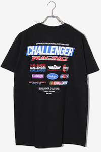 L 未使用品 2023AW CHALLENGER チャレンジャー CMC RACING LOGO TEE ロゴ 半袖Tシャツ BLACK ブラック CLG-TS023-053 /■In2 メンズ