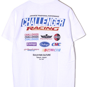 XL 未使用品 2023AW CHALLENGER チャレンジャー CMC RACING LOGO TEE ロゴ 半袖Tシャツ WHITE ホワイト CLG-TS023-053 /■In2 メンズの画像1