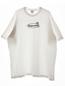 シュプリーム SUPREME 22AW WARNING TEE WHITE XL ワーニング ロゴ プリント Tシャツ ホワイト 【ブランド古着ベクトル】240418 ☆AA★ メ