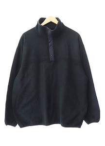 マーカ marka HALF SNAP PULL OVER ハーフ スナップ プルオーバー ウール フリース ジャケット M21C-15CS01C 3 黒 ブラック ブランド古着ベ