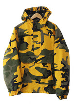 シュプリーム SUPREME 17AW Hooded Logo Half Zip Pullover フーデッド ロゴ ハーフジップ プルオーバー カモ 迷彩 アノラック ジャケット_画像1