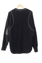 soduk スドーク 20AW thermal knit pullover サーマル ニット プルオーバー 長袖 Tシャツ ロンT 0420030501 黒 ブラック ● 240404 レディ_画像2