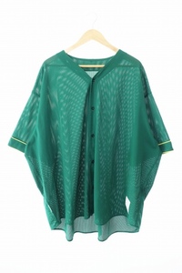 S.F.C Stripes For Creative ストライプ フォー クリエイティブ Baseball Shirt メッシュ ベースボール シャツ XXXXL 緑 グリーン ブランド