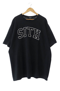 アンダーカバー UNDERCOVER ×STAR WARS スターウォーズ 23SS TEE SITH SatinPatch サテン パッチ 刺繍 半袖 Tシャツ UC1C9807-2 2 黒 ブラ