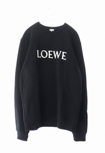 ロエベ LOEWE Regular Fit Sweatshirt ロゴ刺繍 レギュラー フィット プルオーバー スウェット シャツ トレーナー H526Y24J26 M ブランド古