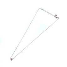 スワロフスキー SWAROVSKI ネックレス ピアス アクセサリー 2点セット クリスタル ハート シルバー色 ピンク /XZ ■GY17 レディース_画像6