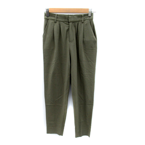  Mayson Grey MAYSON GREY tapered pants slacks pants long height plain 0 khaki /SY26 lady's 