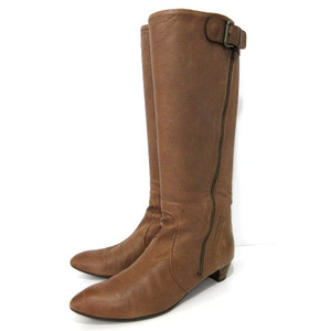 Rabokigoshi Rabokigoshi Fake Lenge Long Boots Boore Low Heal 26 см. Большие коричневые дамы.