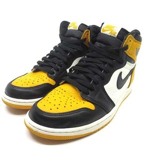 ナイキ NIKE エアジョーダン 1 レトロ ハイ オリジナル AIR JORDAN 1 RETRO HIGH OG スニーカー 555088-711 タクシー 26cm メンズ