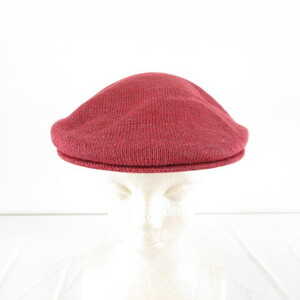 JPRESS ハンチング 帽子 赤 F *T799 メンズ