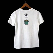 アベイシングエイプ A BATHING APE ベイプ マイロ BAPE MILO Tシャツ カットソー 半袖 ロゴ プリント XS 白 ホワイト 国内正規品_画像2