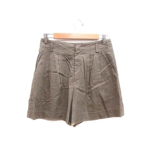  Kumikyoku k Miki .kKUMIKYOKU short pants 2 tea Brown /YK lady's 