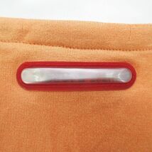 Fissora 半袖 カットソー V オレンジ系 ポケット 綿 コットン 日本製 レディース_画像7