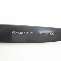 ジョルジオアルマーニ GIORGIO ARMANI サングラス 941 252 140 ダークグレー系 フルリム アイウェア イタリア製 メンズ_画像3