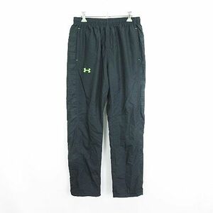 アンダーアーマー UNDER ARMOUR パンツ ボトムス ロング丈 裏地付き ロゴ MD ネイビー スポーツウェア ※EKM メンズ