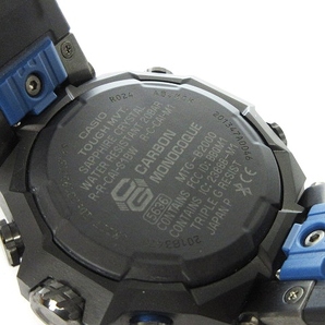 カシオジーショック MT-G 腕時計 アナログ 電波ソーラー デイト クロノグラフ MTG-B2000B-1A2JF 黒 ブラック 青 ブルー ■SM1 メンズの画像4
