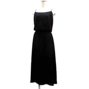 セオリー Theory シルク コンボ ウエストリブ ドレス ロング ワンピース SILK COMBO RIB WB DRESS 2020SS ブラック 黒 S レディース