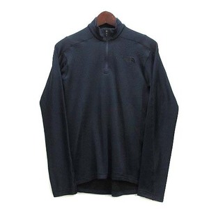 ザノースフェイス THE NORTH FACE フラッシュドライ ロングスリーブ ジップアップ 長袖 Tシャツ ネイビー 紺 S NTW61911 レディース