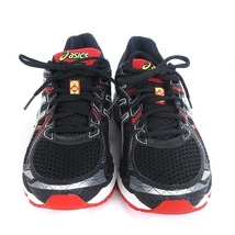 アシックス asics GT-2000 NEWYORK 2 ランニングシューズ トレーニング ローカット メッシュ TJG694 黒 ブラック 27cm 靴 ■SM1 メンズ_画像2