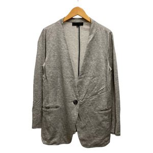  Untitled UNTITLED cardigan V neck stretch plain long sleeve 2 gray *MZ lady's 