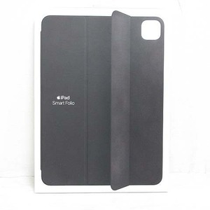 Apple iPad Smart Folio MJM93FE/A ケース カバー ブラック 黒 シリコンケース iPad Pro用 11インチ