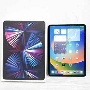 良品 Apple iPad Pro 11-inch 第3世代 Wi-Fi モデル シルバー A2377 MHQV3J/A タブレット 本体