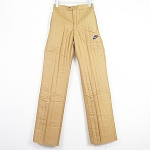 未使用品 ナイキ NIKE 中綿 パンツ M ベージュ ８０年代 ヴィンテージ 2sa5549 メンズ