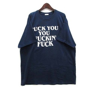 ウィリーチャバリア WILLY CHAVARRIA WISM 別注 フラストレーション Tシャツ FRUSTRATION TEE ネイビー 紺 ☆AA★ メンズ