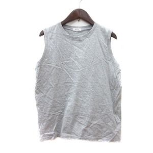 f Ray I ti-FRAY I.D tank top cut and sewn F gray /MN lady's 