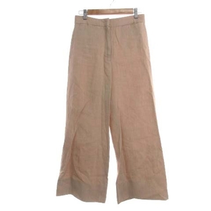  Jil Sander JIL SANDER широкий брюки лен linen32 M розовый бежевый /KL мужской 