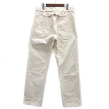 桃太郎ジーンズ MOMOTARO JEANS ストレート ワーク パンツ BG16901 生成り 34 美品 メンズ_画像2