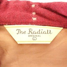 ラディアル RADIALL 美品 オープンカラー シャツ グラフチェック柄 長袖 薄手 RAD-14AW-SH001 Lサイズ 赤 レッド メンズ_画像3