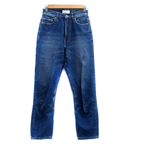 スローブ イエナ SLOBE IENA LE DENIM ストレートデニムパンツ ジーンズ アンクル丈 34 XS 青 ブルー 19030912786210 レディース