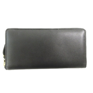  unused goods Comme des Garcons COMME des GARCONS tag attaching SA0110 long wallet round fastener plain change purse . attaching black black lady's 