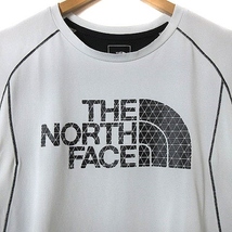 ザノースフェイス THE NORTH FACE NT61971 S/S Better Than Naked Crew Tシャツ 半袖 スポーツウェア ロゴプリント グレー L メンズ_画像3