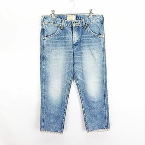 ラングラー BEN RODEO TAILIR for Wrangler × メンズビギ S0019 デニム ジーンズ クロップド テーパード 29 ブルー ※EKM メンズ