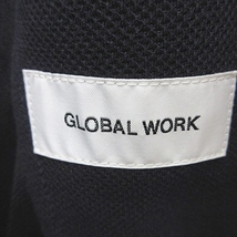グローバルワーク GLOBAL WORK ジャケット テーラードジャケット シングル ベンツ 紺 ネイビー XL メンズ_画像3