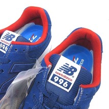 未使用品 ニューバランス NEW BALANCE ネッツトヨタ コラボ MRL996TB スエード スニーカー ブルー 青 28cm メンズ_画像3