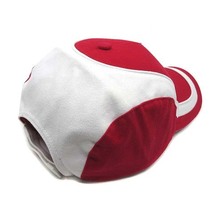 未使用品 フェラーリ Ferrari エンブレム ロゴ キャップ 帽子 レッド ホワイト 赤 白 メンズ_画像2