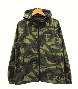 ステューシー STUSSY レインパーカー 迷彩 カモフラ ジャケット M メンズ