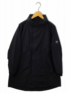 未使用品 DESCENTE ALLTERRAIN デサントオルテライン GORE-TEX COAT ゴアテックス ナイロン フーデッド コート S BLACK(ブラック) メンズ