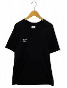 ダブルタップス WTAPS 2022SS SCREEN VISUAL UPARMORED TEE クルーネック ロゴ プリント 半袖 Tシャツ カットソー 03(L)