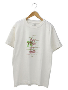 ジョンブル JOHNBULL × グッドロックスピード GOOD ROCK SPEED クルーネック プリント Tシャツ WHITE ホワイト メンズ レディース