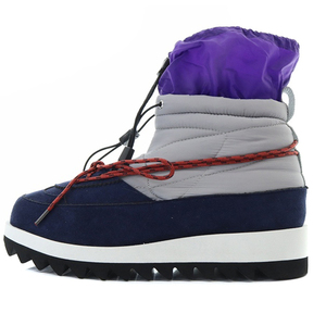 カラービーコン kolor BEACON 23WBM-A01531 Snow Boots ブーツ ショート 厚底 26.5cm 紺 ネイビー 白 ホワイト /SR32 ■SH メンズ